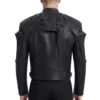 Summerslam black leather jacket
