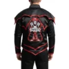 Summerslam black satin gothic jacket