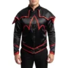 Summerslam black satin jacket
