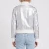 Surprise concert silver jacket