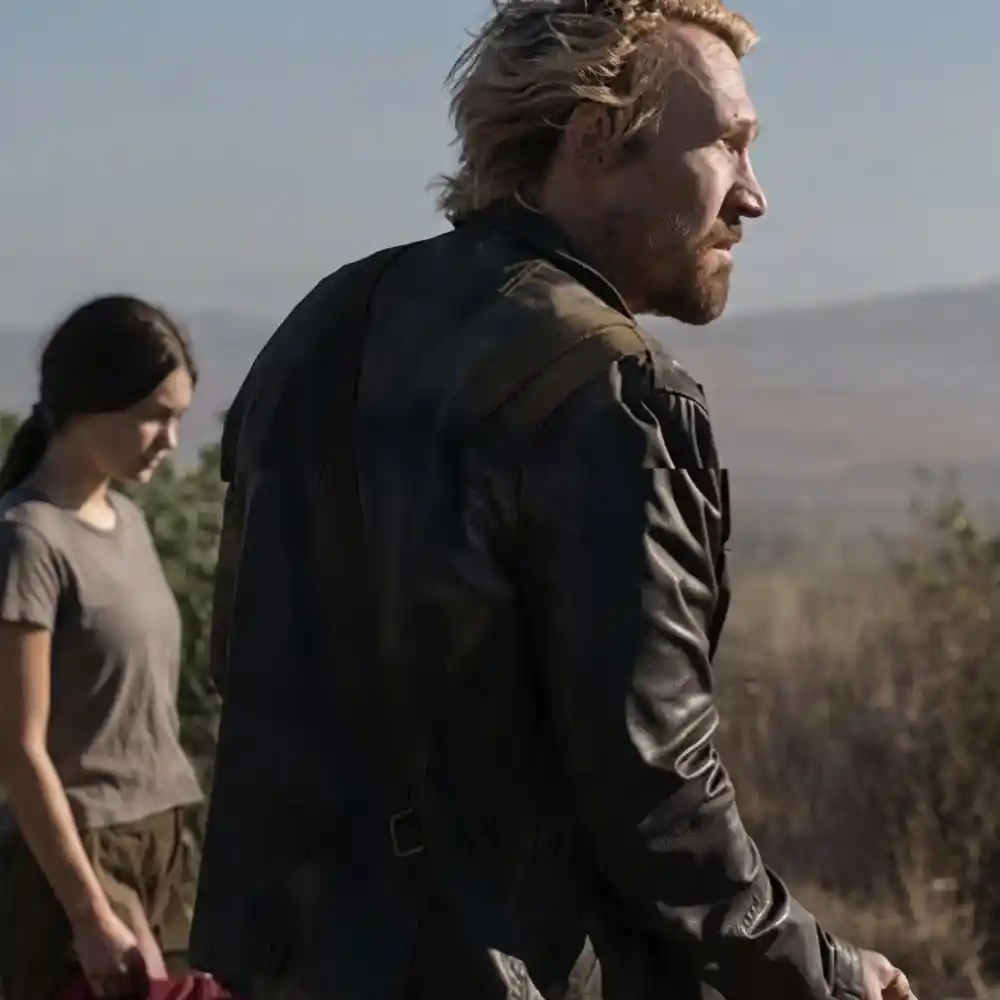 The black rider black leather jacket