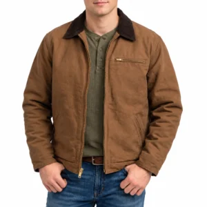 The boys s05 brown jacket