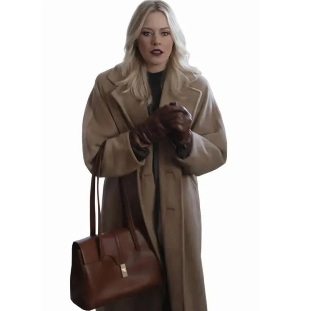 The miniature wife beige wool coat