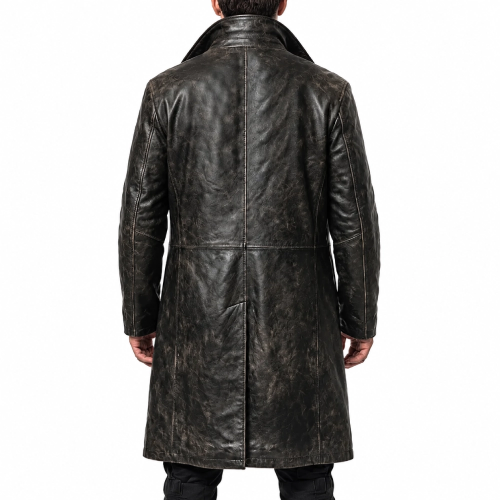 The punisher leather coat