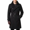 The runner black trench coat