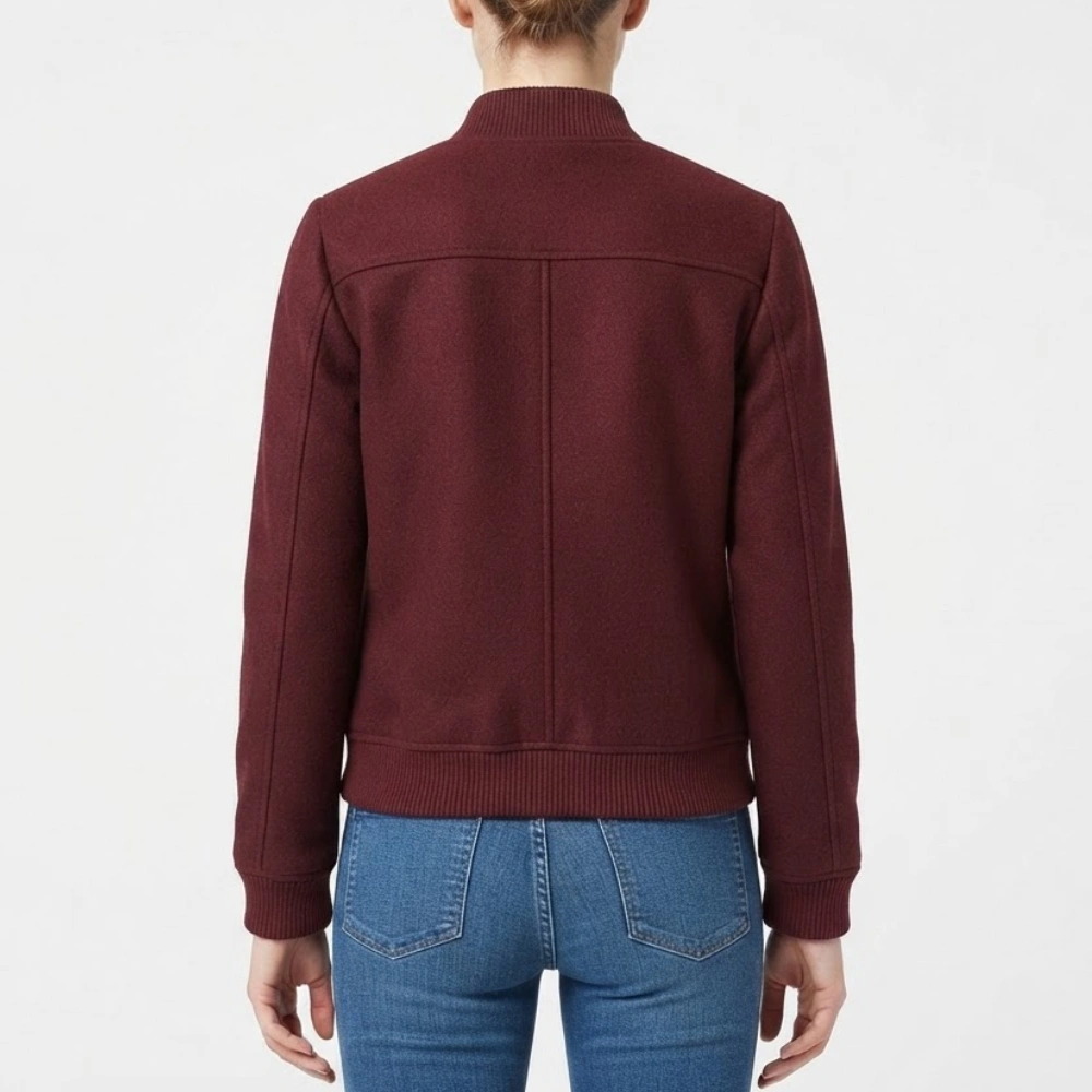 The way home maroon jacket