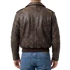 They live brown bomber jacket