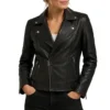 Tracy spiridakos leather jacket