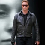 Spartan (2004) Val Kilmer Black Leather Jacket