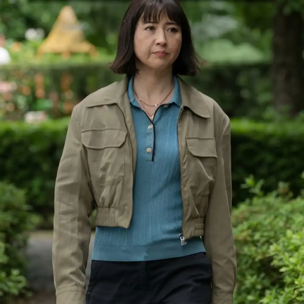 Vanessa emme brown cropped jacket