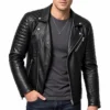 Video game wolf padded jacket