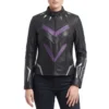 Wakanda forever leather jacket