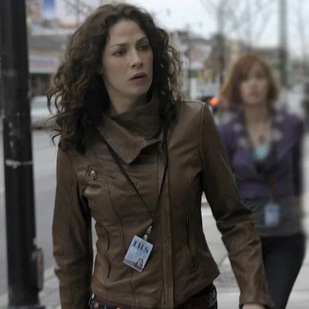 Warehouse 13 brown leather jacket