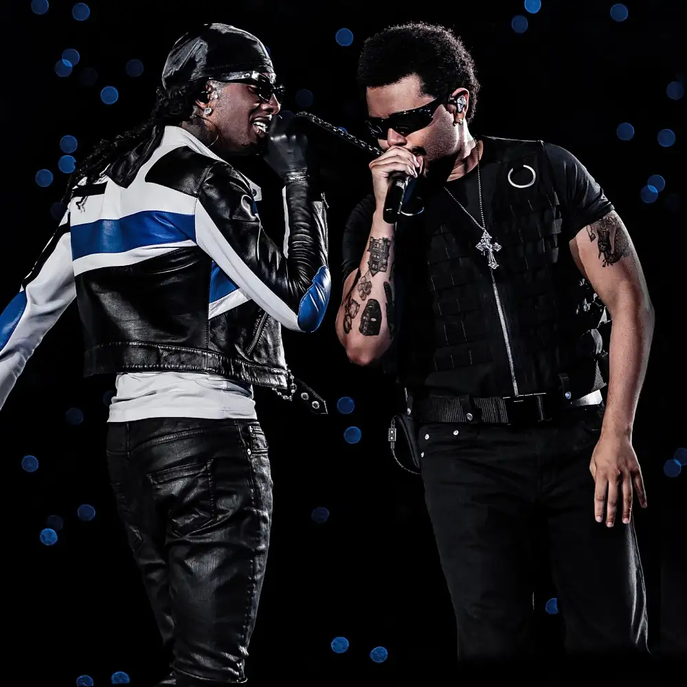 Wembley stadium black leather jacket