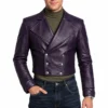 Wicked wonderland leather jacket