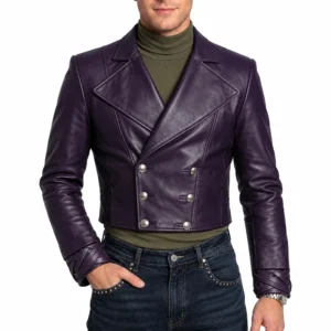 Wicked wonderland leather jacket