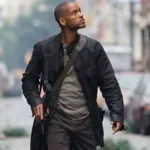 I Am Legend 2007 Will Smith Black Leather Jacket