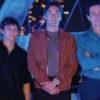 World premiere launch leather jacket