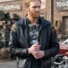 Wyatt russell leather jacket