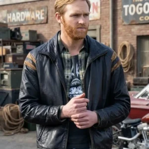 Wyatt russell leather jacket