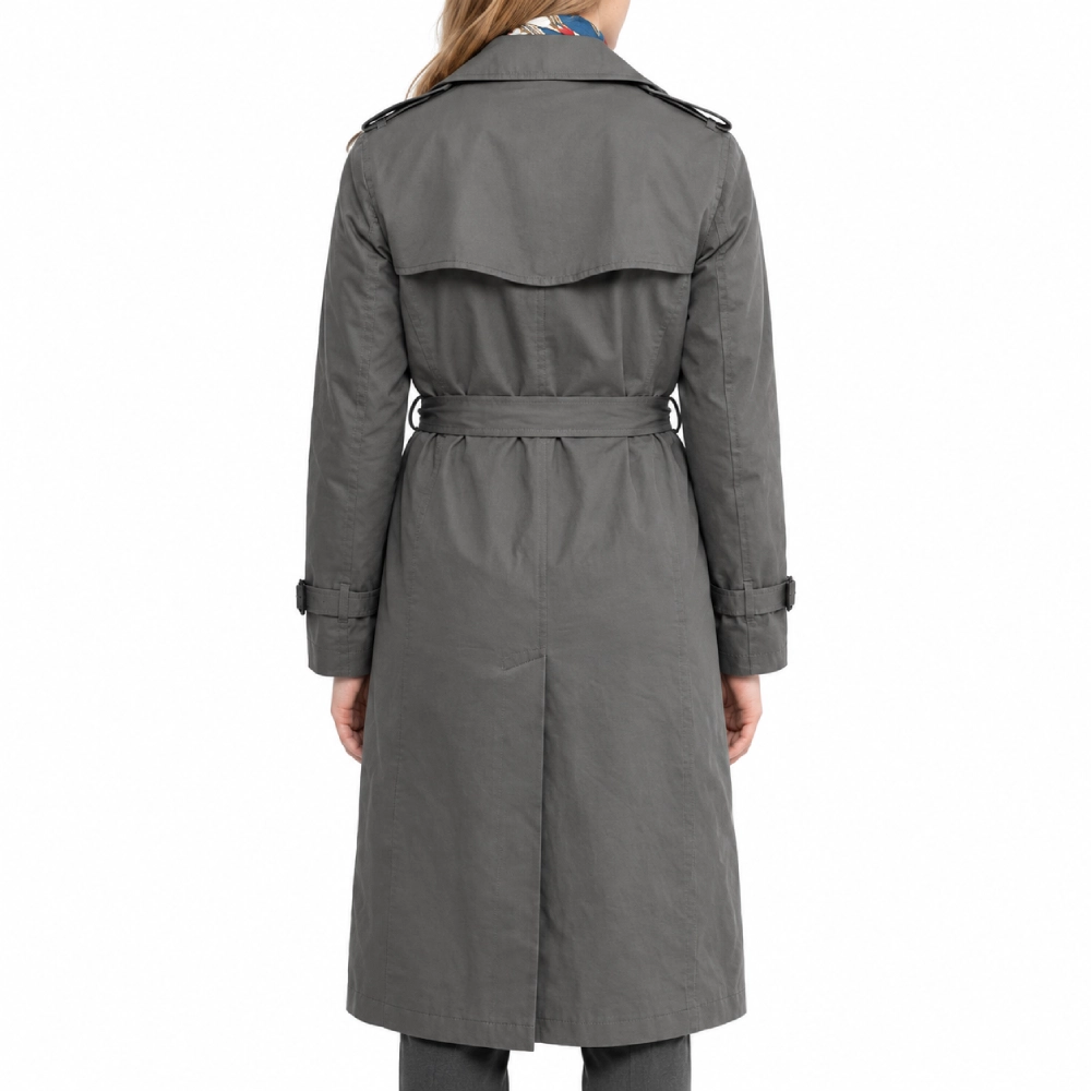 Youre killing me cotton trench coat