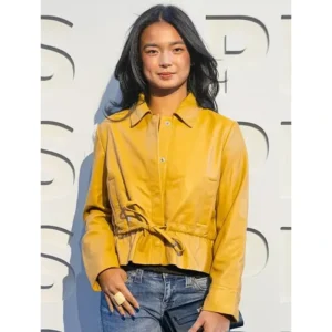 Alex eala mustard jacket