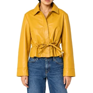 Alex eala mustard jacket front view