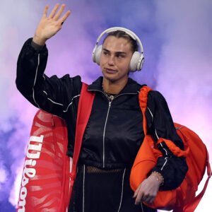 Aryna sabalenka 2026 us open black jacket