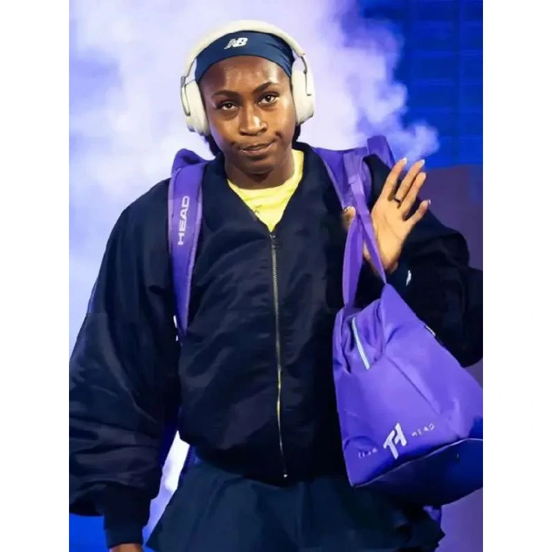 Coco gauff bomber jacket