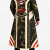 Cody rhodes cotton camouflage coat back view