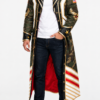 Cody rhodes cotton camouflage coat front view