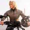 Hannah waddingham brown jacket