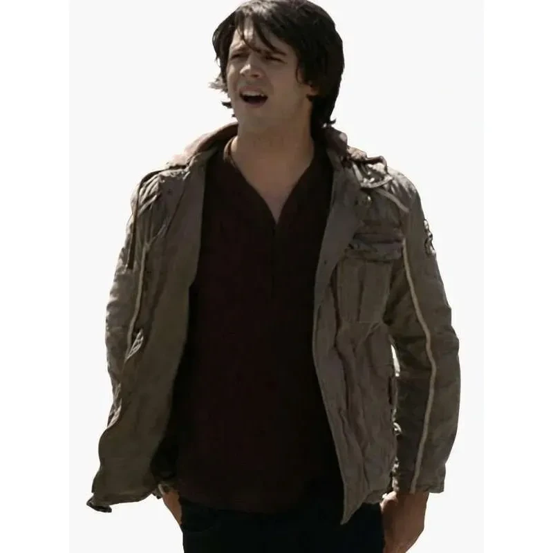 Jeremy gilbert green jacket front view