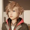 Kingdom hearts iv gray leather jacket