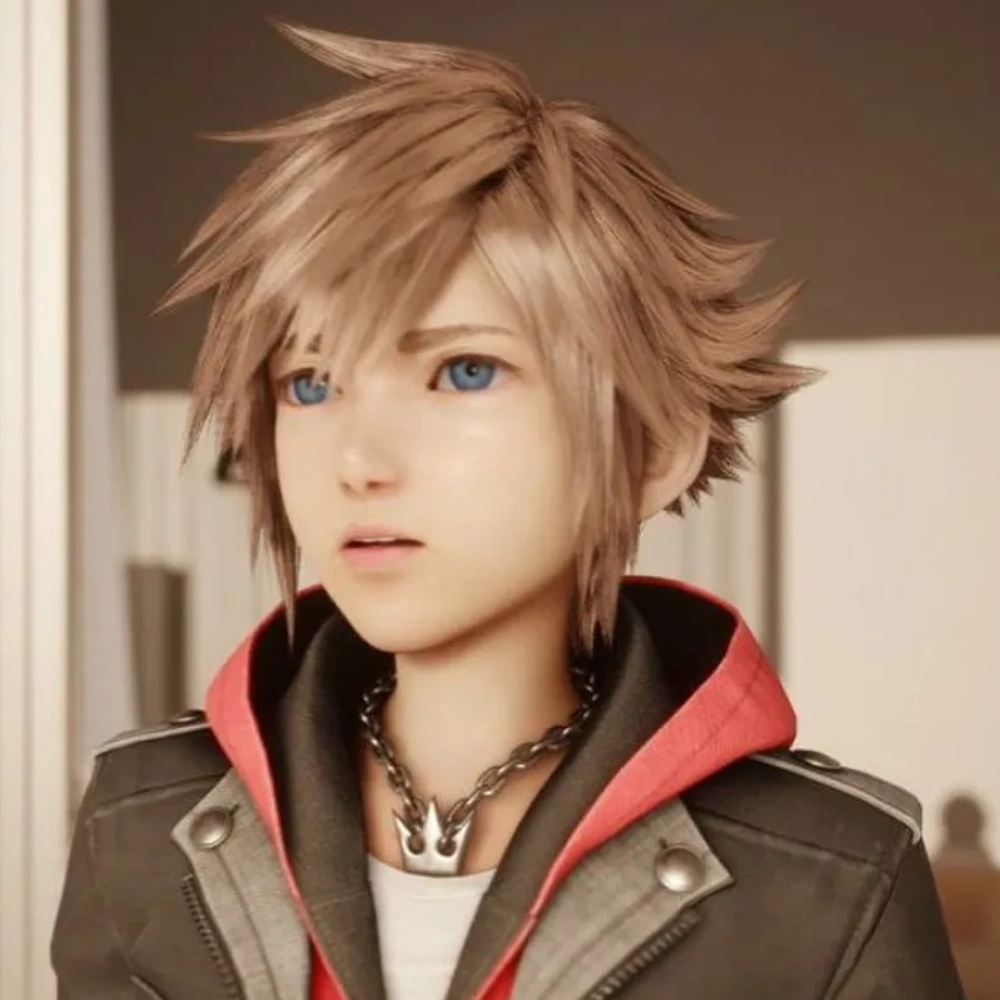 Kingdom hearts iv gray leather jacket