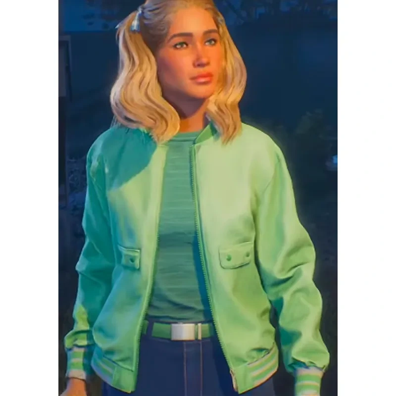Lynda van der klok satin jacket