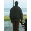 Pete riley gray hooded jacket