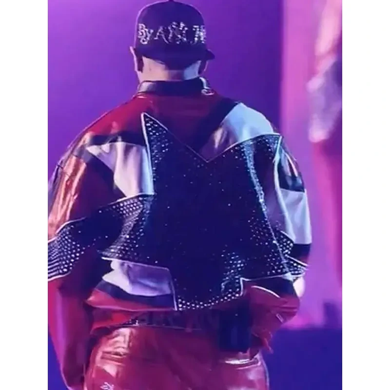 Rb tour red jacket back view