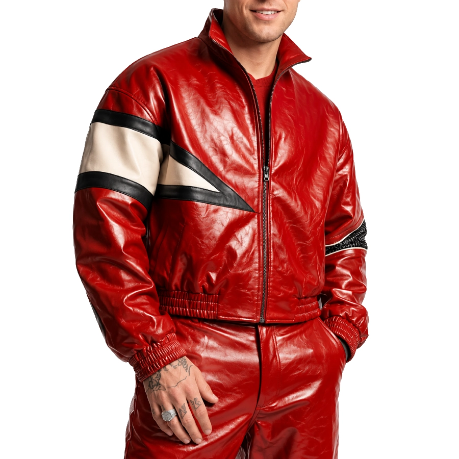 Rb tour red jacket front view