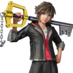 Kingdom Hearts IV Sora Gray Leather Hooded Jacket