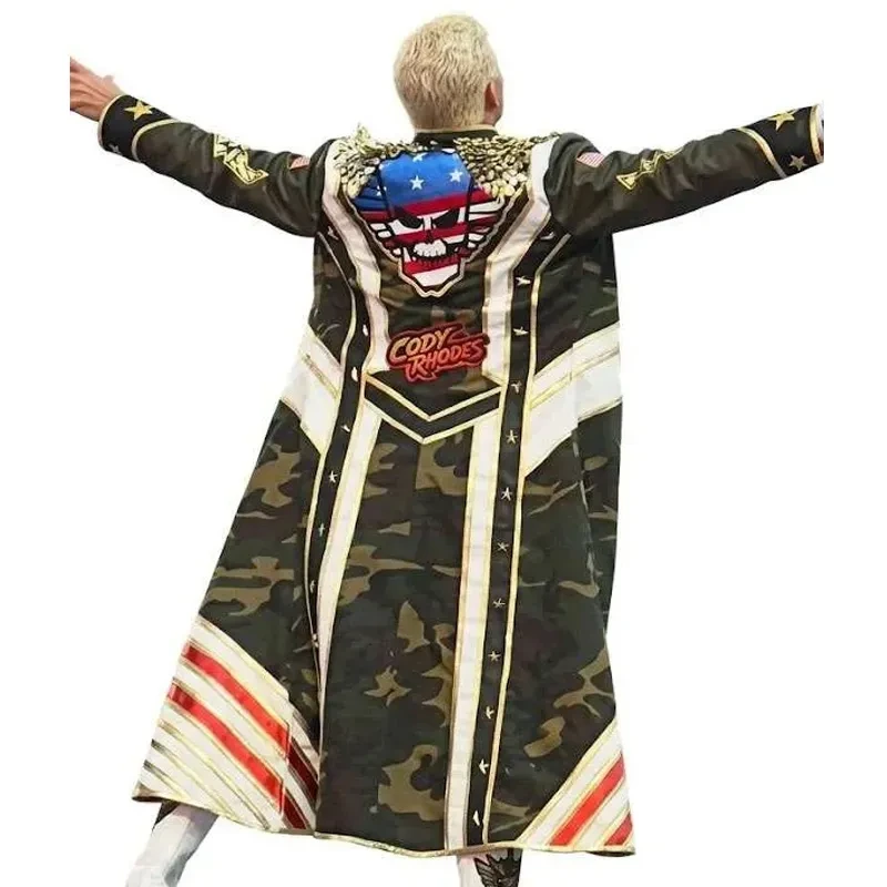 Street fighter 2026 wwe summerslam cody rhodes camouflage coat
