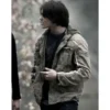 The vampire diaries jeremy gilbert green cotton jacket